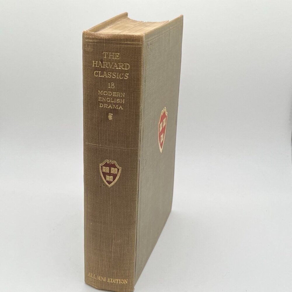 Harvard Classics 1909 Modern English Drama Alumni Edition De Luxe Limited 1000